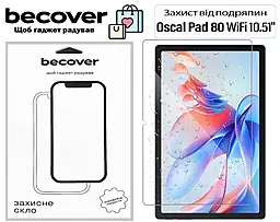 Захисне скло BeCover для Oscal Pad 80 WiFi 10.51" (713694) - фото Захисне скло BeCover для Oscal Pad 80 WiFi 10.51" (713694)