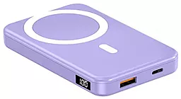 Повербанк Epik JJT-A27-1 10000 mAh 22.5W PD/QC Purple - фото Повербанк Epik JJT-A27-1 10000 mAh 22.5W PD/QC Purple