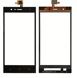 Сенсор (тачскрин) Highscreen Boost, DNS S4502m Black - фото Сенсор (тачскрин) Highscreen Boost, DNS S4502m Black