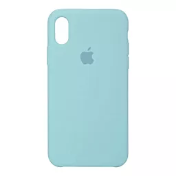 Чехол Case Silicone для Apple iPhone X, iPhone XS Sea Blue