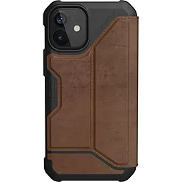 Чехол UAG Metropolis Apple iPhone 12 Mini Leather Brown (112346118380)