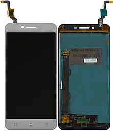 Дисплей Lenovo Lemon 3, K5 Plus (A6020a46) з тачскріном, White - фото Дисплей Lenovo Lemon 3, K5 Plus (A6020a46) з тачскріном, White