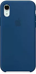 Чехол Apple Silicone Case PB для Apple iPhone XR Blue Horizon