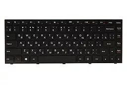 Клавіатура для ноутбуку Lenovo B40-30 G40-30 фрейм (KB310210) PowerPlant чорна