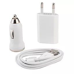 зарядний пристрій Apple 3 in 1 charger для iPhone 4