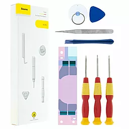 Набор отверток и инструмента Baseus Battery disassembly Tool for iPhone (ACDM-IP8) - фото Набор отверток и инструмента Baseus Battery disassembly Tool for iPhone (ACDM-IP8)