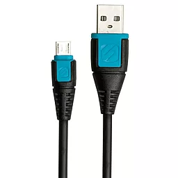 Кабель USB Scosche syncABLE™ Micro USB Cable Black / Blue (USBM3BL) - миниатюра 2