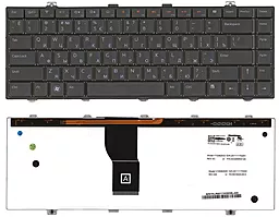 Клавіатура для ноутбуку Dell Studio 1450 1457 1458 XPS L501X з підсвіткою Light 004067 чорна