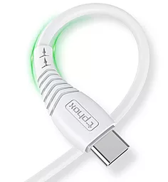 Кабель T-PHOX Nature T-C830 USB-A - Type-C 15w 3a 1.2м cable White
