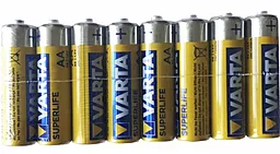 Батарейки Varta AA / R6 SUPERLIFE 8шт - фото Батарейки Varta AA / R6 SUPERLIFE 8шт