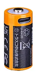 Аккумулятор Fenix 16340 ARB-L16-800UP 800 mAh Li-ion Type-C TipTop - фото Аккумулятор Fenix 16340 ARB-L16-800UP 800 mAh Li-ion Type-C TipTop