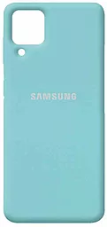 Чехол Epik Silicone Cover Full Protective (AA) Samsung A125 Galaxy A12 Ice Blue