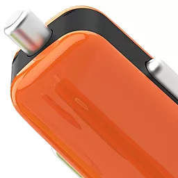 Автомобильное зарядное устройство Baseus 2USB Car charger 2.1A Orange (Tiny) - миниатюра 8