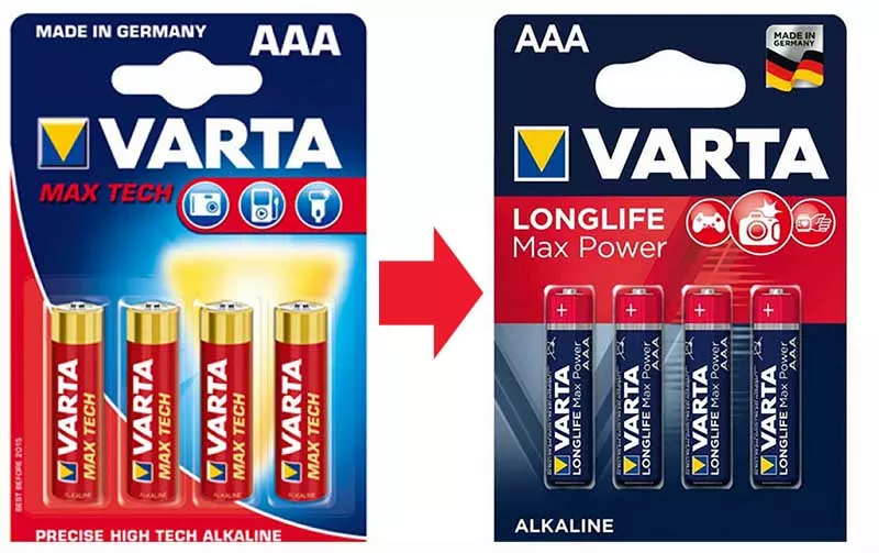 Батарейка Varta AAA (LR03) Max Power 2шт - фото 2