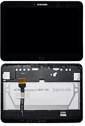 Дисплей для планшету Samsung Galaxy Tab 4 10.1 T530, T531, T535 + Touchscreen with frame Black - фото Дисплей для планшету Samsung Galaxy Tab 4 10.1 T530, T531, T535 + Touchscreen with frame Black