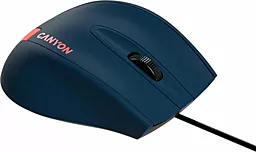 Компьютерная мышка Canyon CNE-CMS11BR Blue/Red USB - миниатюра 2