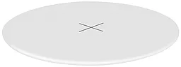Бездротовий (індукційний) зарядний пристрій швидкої QI зарядки Momax Q.Pad X 2a wireless charger white - мініатюра 2