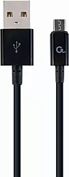 Кабель Cablexpert USB-A - micro USB 10.5w 2м cable Black (CC-USB2P-AMmBM-2M) - фото Кабель Cablexpert USB-A - micro USB 10.5w 2м cable Black (CC-USB2P-AMmBM-2M)