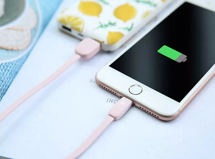 Кабель Usams U6 Candy USB-A - Lightning 10w 1.2м cable Pink - фото 3