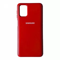 Чехол 1TOUCH Silicone Case Full для Samsung A037 Galaxy A03S  Red