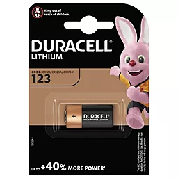 Батарейка Duracell DL123 1шт (5006920)