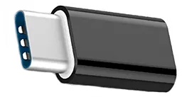 Адаптер-переходник Cablexpert Type-C to Micro USB Black (A-USB2-CMmF-01) - миниатюра 3