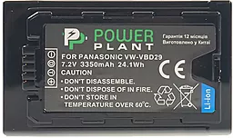 Акумулятор для відеокамери Panasonic VW-VBD29 (3350 mAh) CB970070 PowerPlant
