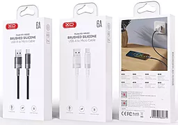 Кабель XO NB282 USB-A - Type-C 30w 6a 1м cable White - мініатюра 2 Кабель XO NB282 USB-A - Type-C 30w 6a 1м cable White - мініатюра 2