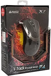 Комп'ютерна мишка A4Tech F4 Black - мініатюра 6 Комп'ютерна мишка A4Tech F4 Black - мініатюра 6