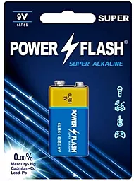 Батарейки Power Flash 6LR61 (7249) 1шт 9 V