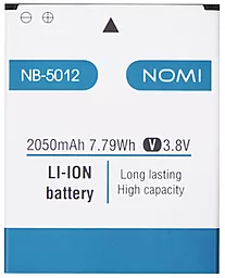 Акумулятор Nomi i5012 Evo M2 / NB-5012 (2050 mAh) 12 міс. гарантії