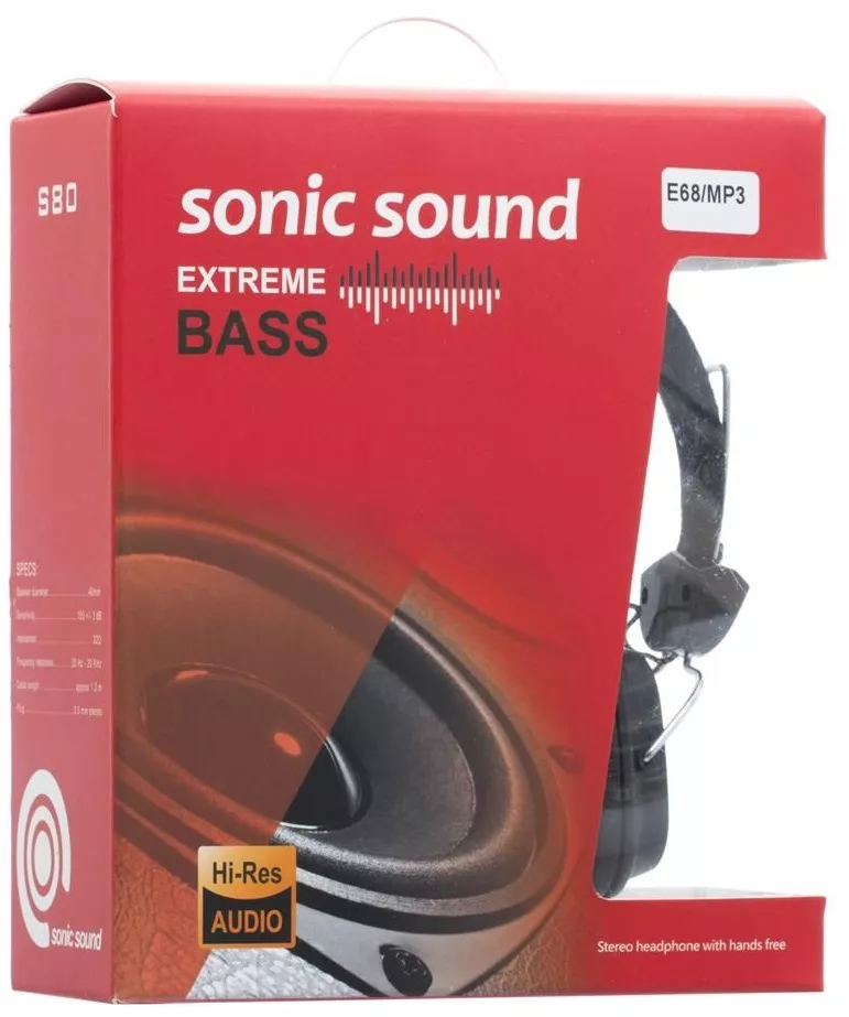 Наушники Sonic Sound E68 Blue - фото 2