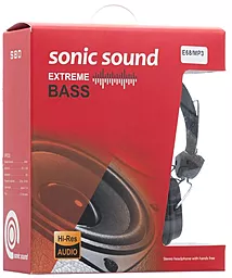 Наушники Sonic Sound E68 Blue - миниатюра 2 Наушники Sonic Sound E68 Blue - миниатюра 2