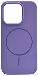 Чехол Silicone Case Full Fine Ring MagSafe для Apple iPhone 14 Pro Max Elegant Purple - фото Чехол Silicone Case Full Fine Ring MagSafe для Apple iPhone 14 Pro Max Elegant Purple