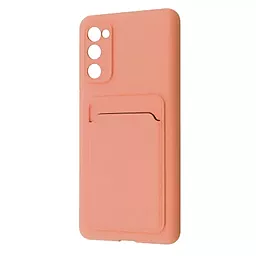 Чехол Wave Colorful Pocket для Samsung Galaxy S20 FE (G780F) Pale Pink