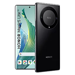 Смартфон Honor Magic 5 Lite 6/128GB Black - фото Смартфон Honor Magic 5 Lite 6/128GB Black