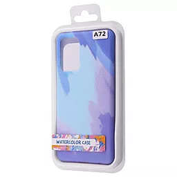 Чехол Watercolor Case Samsung A725 Galaxy A72 Blue
