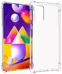 Чохол 1TOUCH Strong TPU Samsung M317 Galaxy M31s Transparent