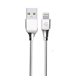 Кабель Jellico KS-10 USB-A - Lightning 12w 2.4a 1м cable Silver - фото Кабель Jellico KS-10 USB-A - Lightning 12w 2.4a 1м cable Silver