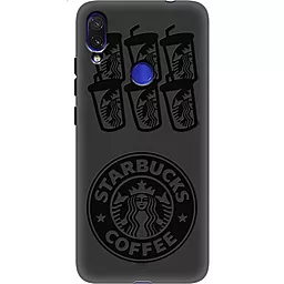 Чехол BoxFace Silicone Case Xiaomi Redmi Note 7 Black Coffee (36202-bk41)