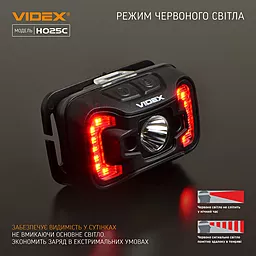 Фонарик Videx VLF-H025C - миниатюра 8