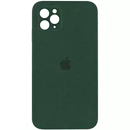 Чехол Silicone Case Full Camera Square для Apple IPhone 11 Pro Cyprus Green