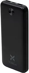 Повербанк Vinga VPBB10 / 10000 mAh 10W / Black - фото Повербанк Vinga VPBB10 / 10000 mAh 10W / Black