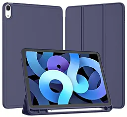 Чохол для планшету BeCover Tri Fold Soft TPU для Apple iPad Air 11" M4 2026 Deep Blue (715230) - фото Чохол для планшету BeCover Tri Fold Soft TPU для Apple iPad Air 11" M4 2026 Deep Blue (715230)