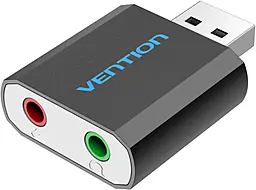 Внешняя звуковая карта Vention USB External Sound Card (VAB-S17-B) - фото Внешняя звуковая карта Vention USB External Sound Card (VAB-S17-B)