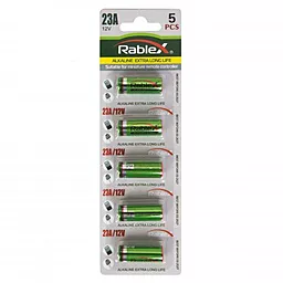 Батарейки Rablex Turbo A23 5шт 12 V - фото Батарейки Rablex Turbo A23 5шт 12 V