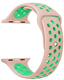 Ремінець Nike Silicon Sport Band for Apple Watch 38mm/40mm/41mm Pink/Green
