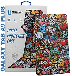 Чехол для планшета BeCover Smart Case для Samsung Galaxy Tab A9 Plus SM-X210/SM-X215/SM-X216 11.0" Graffiti (710314) - фото Чехол для планшета BeCover Smart Case для Samsung Galaxy Tab A9 Plus SM-X210/SM-X215/SM-X216 11.0" Graffiti (710314)