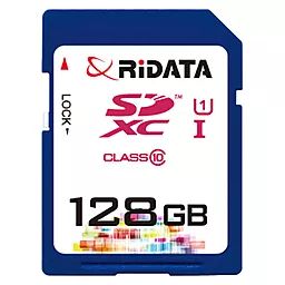 Карта пам'яті Ridata SDXC 128GB Class 10 UHS-I U1 (FF965522)