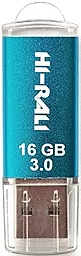Флешка Hi-Rali 16GB Rocket Series USB3.0 (HI-16GB3VCBL) Blue - фото Флешка Hi-Rali 16GB Rocket Series USB3.0 (HI-16GB3VCBL) Blue